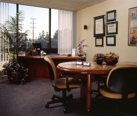 1 of our 3 mediation rooms