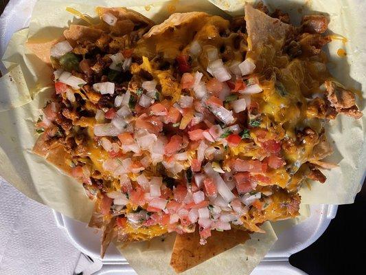 Chicken nachos