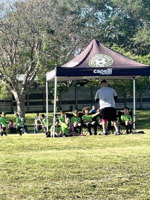 Partido de fútbol