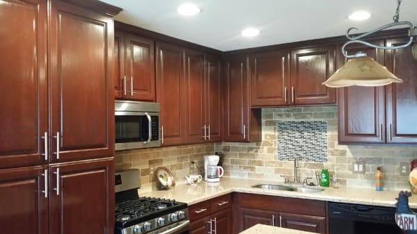 A brand new kitchen in White Settlement Texas