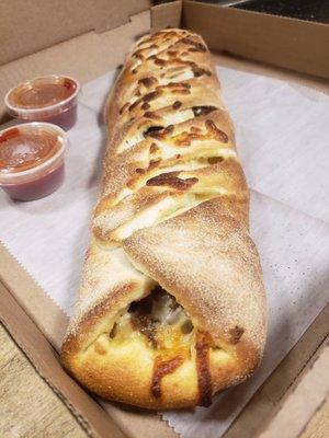 Philly steak Stromboli