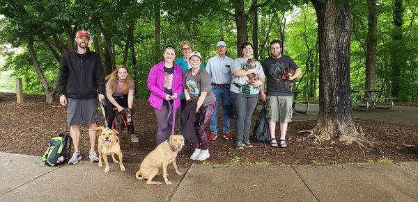 We completed the American Heart Association Heart & Stroke walk at Country Park