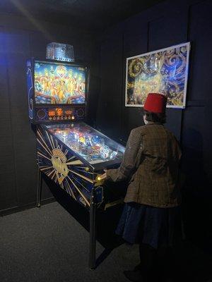 Free play Dr. Who pinball.  This was a blast!