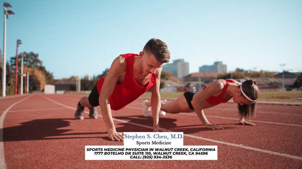 Are you an injured athlete? Visit Walnut Creek's top Sports Medicine Doctor specializing in non-surgical treatments! #pediatrician #clinic