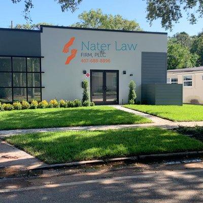 Nater Law Firm new location in Downtown Orlando