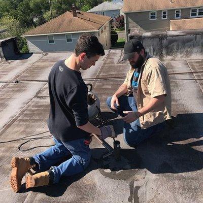 Roof Plumbing!