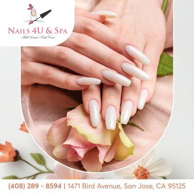 Your nails deserve the best care. Experience top-notch services at Nails 4U & Spa.