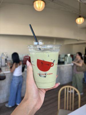 Strawberry matcha