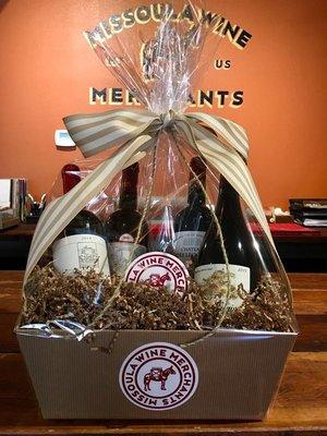 Gift baskets are one of our specialties!