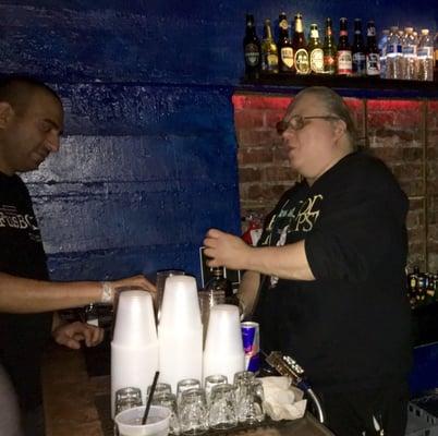 DEATH GUILD's 23rd Anniversary Epic Celebration!   Upstairs Bartender Ron B. IS THE BEST!