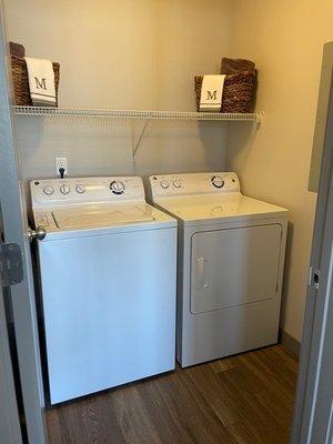 Enjoy in-unit laundry at ICO Mayfield Apartments in Pleasant Grove, UT