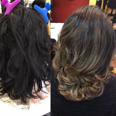 Before: box dyed black. After: just gorgeous