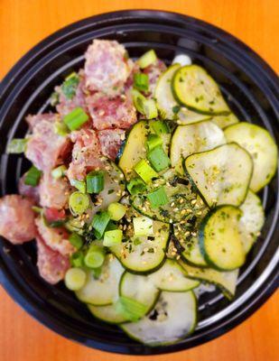 Ahi Poke Bowl , Wasabi ginger