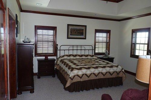 Elk Lodge master bedroom