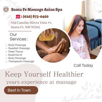 A traditional Swedish massage utilizing a system of techniques specially created to relax muscles by applying pressure to inc...