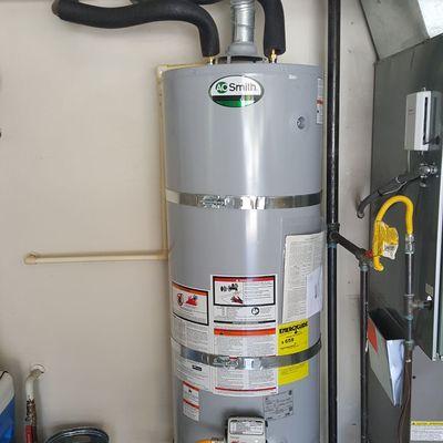 Water heater replacement AO Smith GCG50