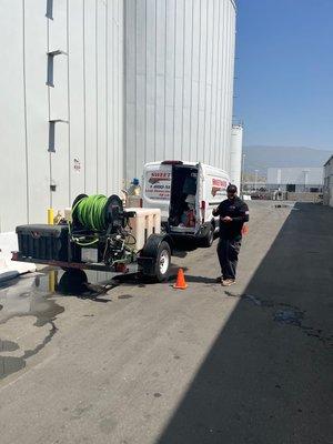 Hydro Jetter Job