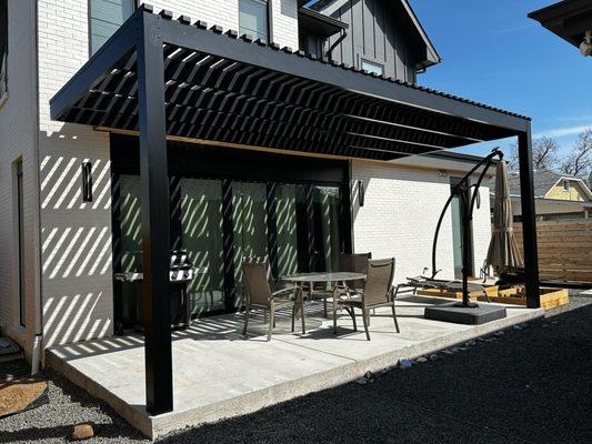 A little lattice makes a big impact! Call today if you're looking to improve your patio space.