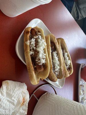 Three original coneys