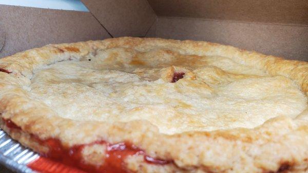 Can't go wrong with strawberry rhubarb!