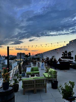 Rooftop bar