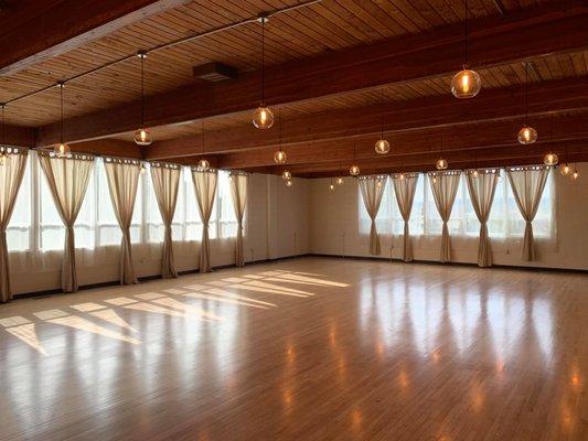 Empty dining room as it currently is