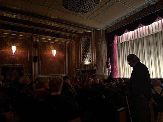 Wonderful old theater.