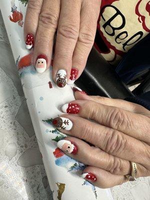 Christmas nails!