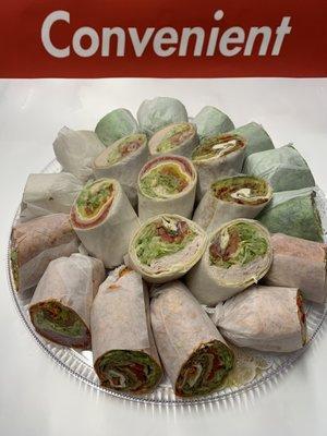 Wrap Platters, are available for same day service!