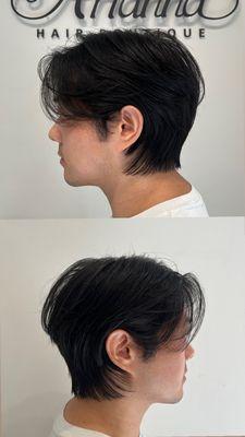 Men's cut&perm