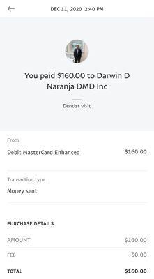 Darwin Naranja, DDS