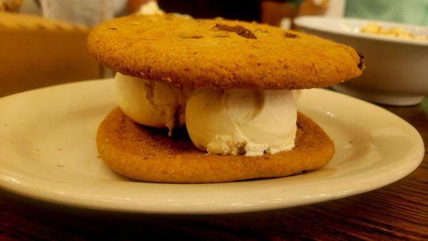 The Home Made Ice Cream Sandwich. Great dessert!