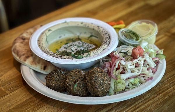 Falafel plate