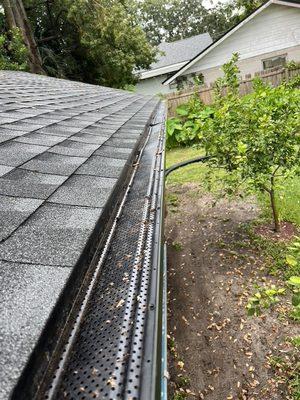 Gutter guards all bent up