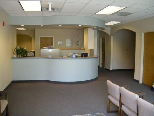 Wholeness Center reception area