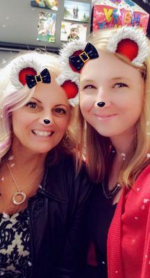 Misty and Justina, Christmas 2019