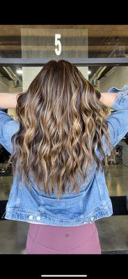 Sun kissed Partial Balayage