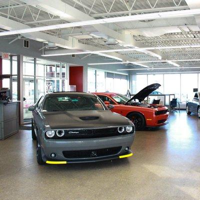 Dodge Challenger in our Showroom