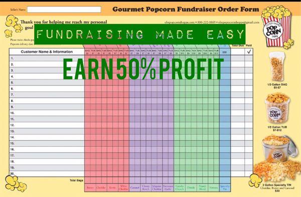 We can help your organization no matter how big or small earn money with our easy, no upfront cost fundraising with 50% profit!