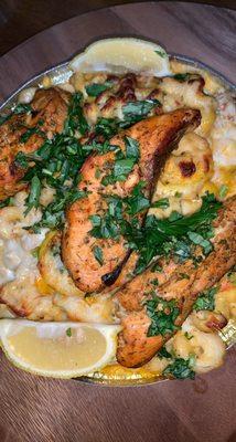 Seafood Mac With Salmon