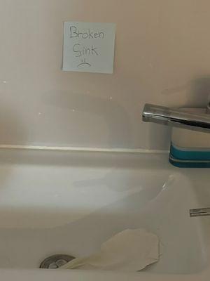 Sink broken???  Fix it!