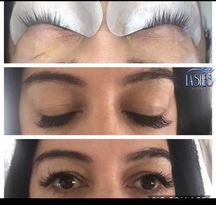 Single mink lashes