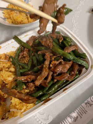 92. Beef with String Beans