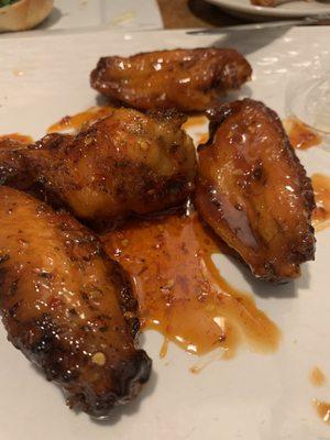 Thai chicken wings