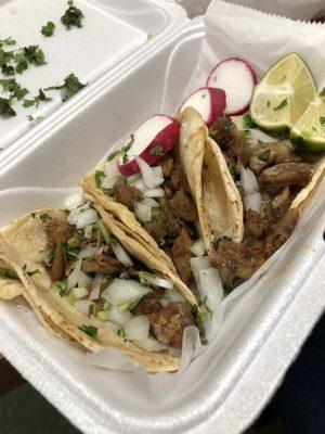 Tripe tacos sooo good