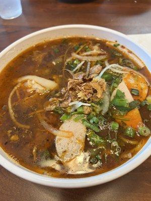 Spicy Beef Noodles Soup