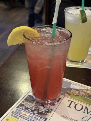 Blueberry cooler drink