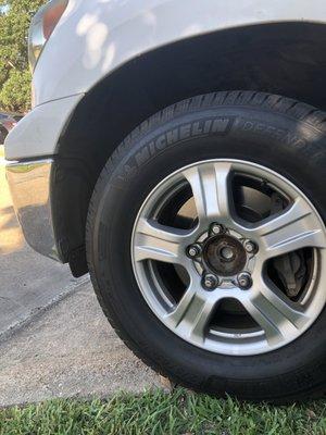 Second missing wheel cover