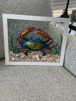 Glass crab work