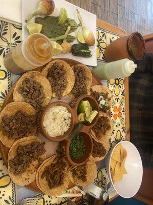 10 taco platter